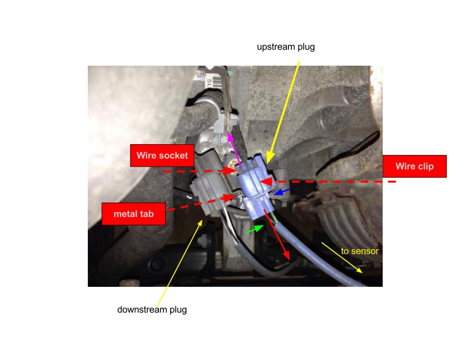 2000 Honda Civic O 2 Sensor Bank 1 Sensor 1 Location - Honda Civic